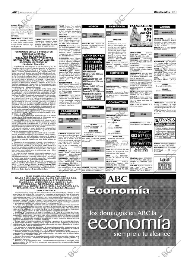 ABC CORDOBA 27-11-2003 página 69