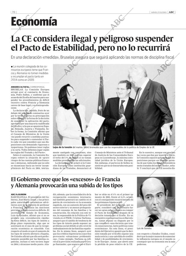 ABC CORDOBA 27-11-2003 página 70
