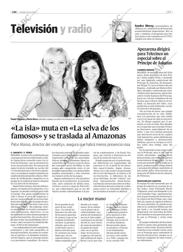 ABC MADRID 28-11-2003 página 107