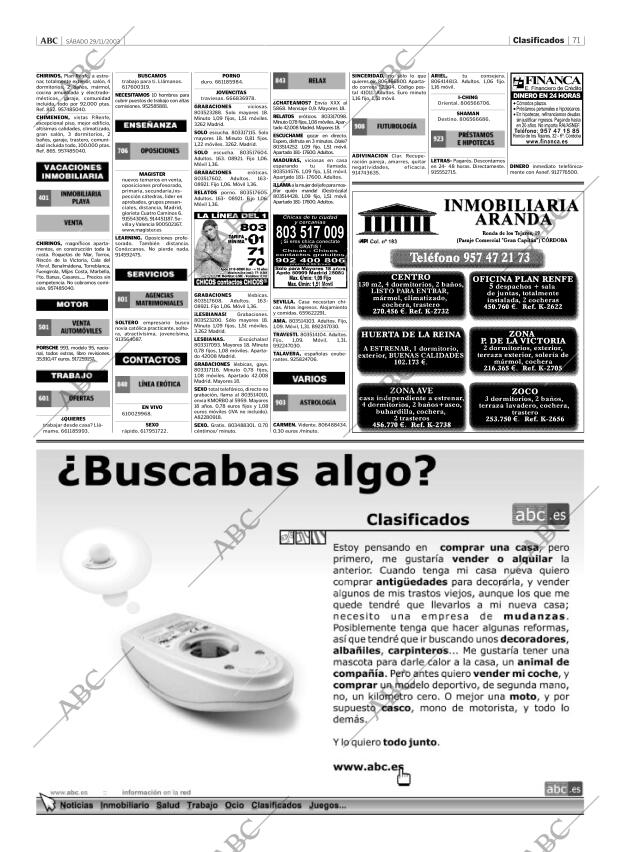 ABC CORDOBA 29-11-2003 página 71