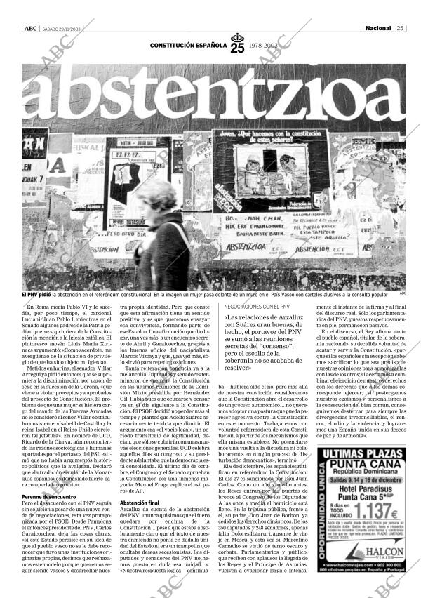 ABC MADRID 29-11-2003 página 25