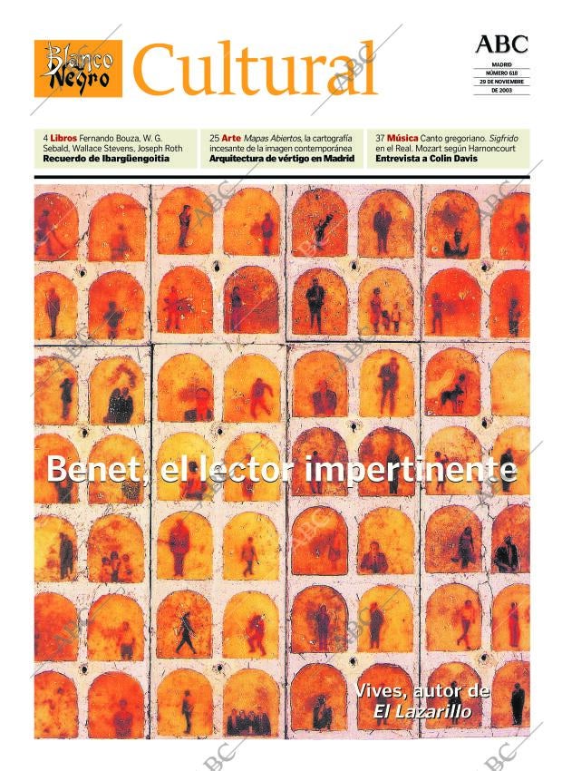 CULTURAL MADRID 29-11-2003 página 1