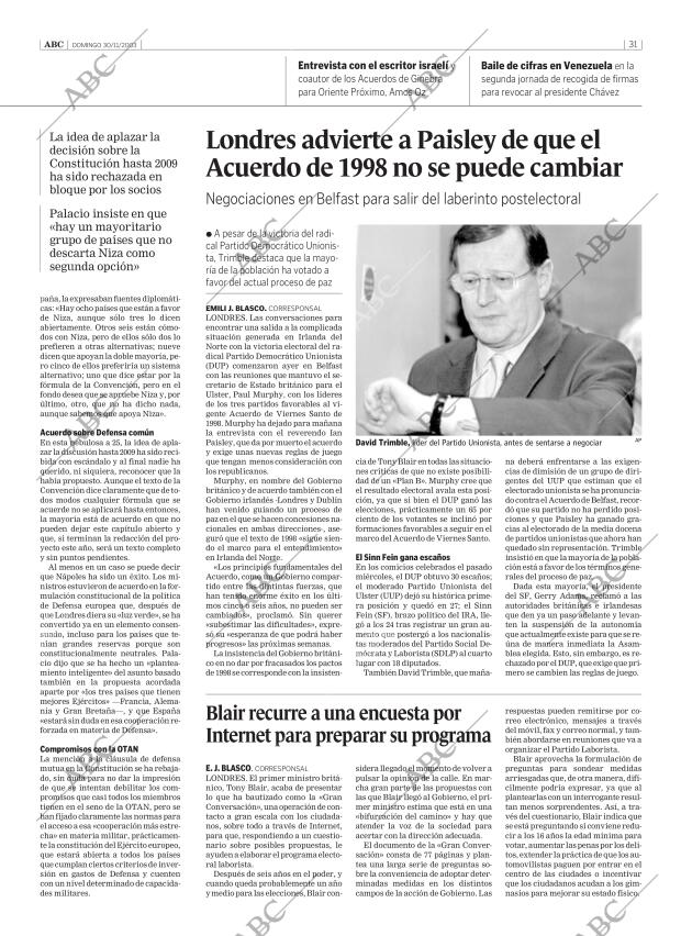 ABC CORDOBA 30-11-2003 página 31