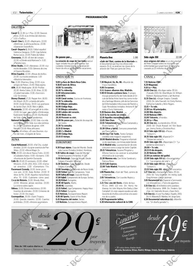 ABC MADRID 01-12-2003 página 102
