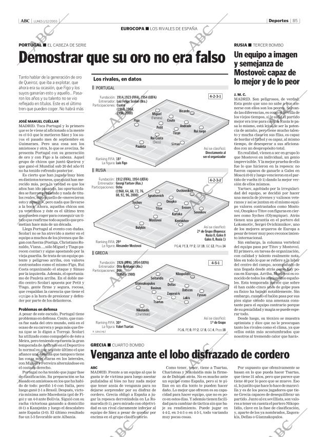 ABC MADRID 01-12-2003 página 85