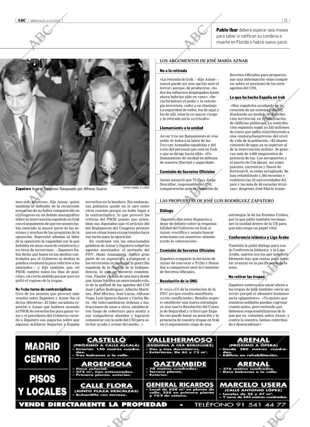 ABC MADRID 03-12-2003 página 11