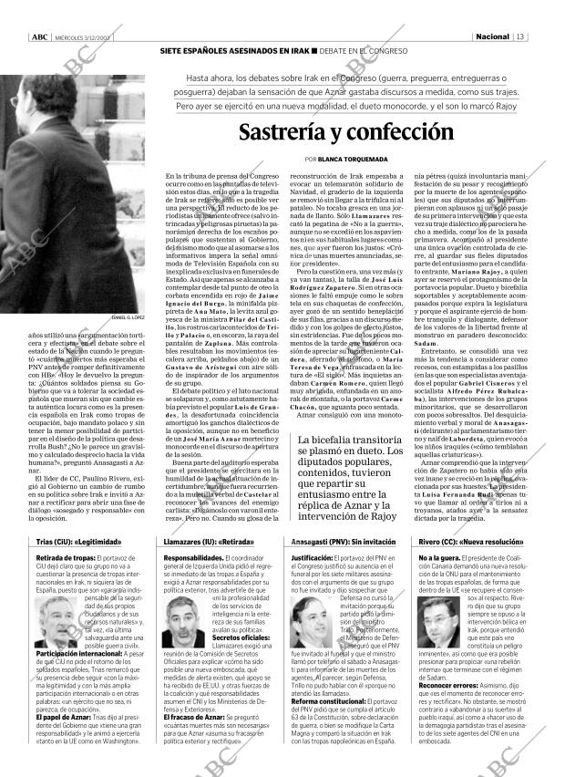 ABC MADRID 03-12-2003 página 13