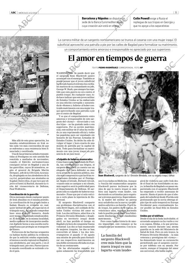 ABC MADRID 03-12-2003 página 31