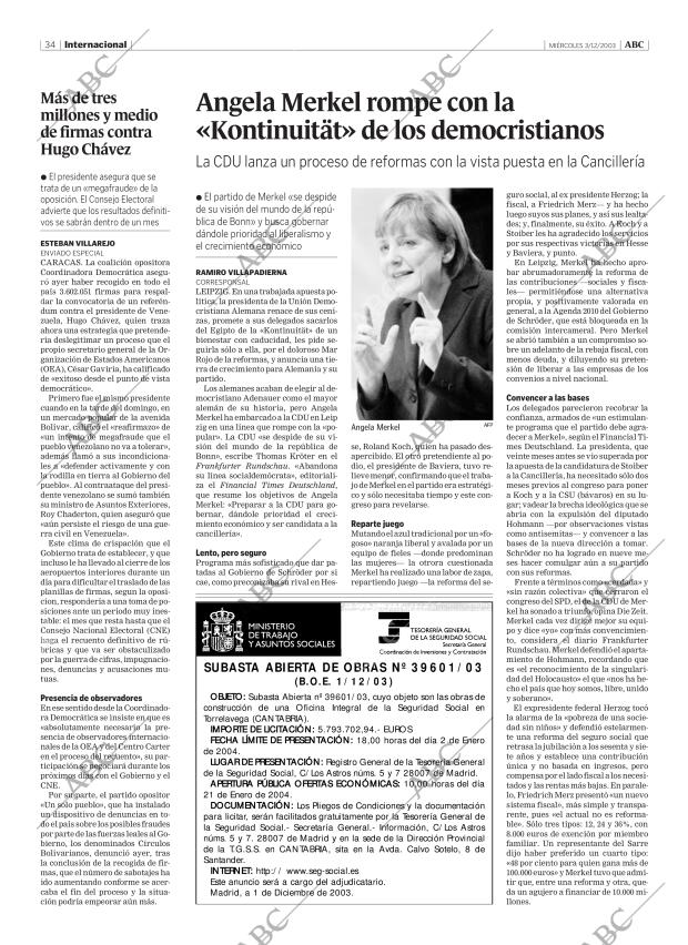 ABC MADRID 03-12-2003 página 34
