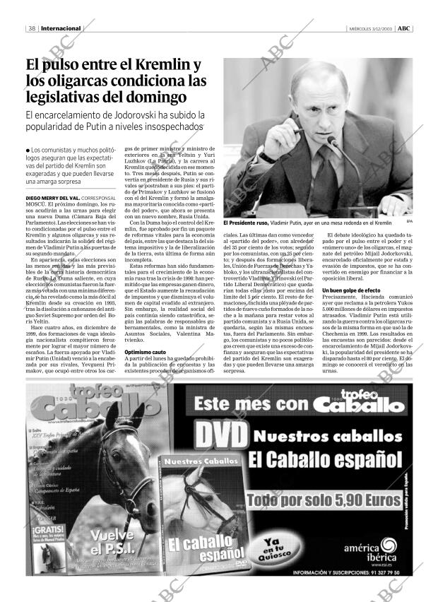 ABC MADRID 03-12-2003 página 38
