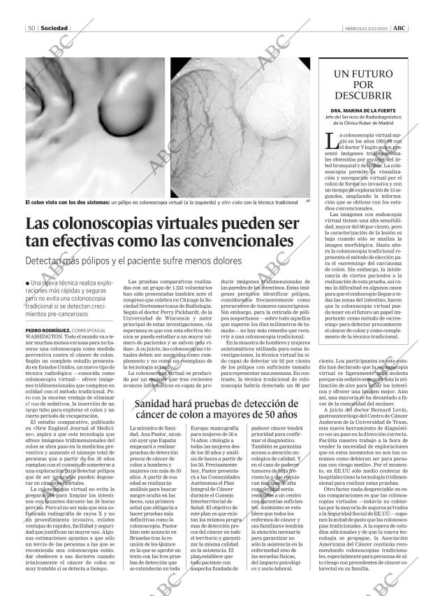 ABC MADRID 03-12-2003 página 50