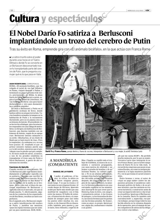 ABC MADRID 03-12-2003 página 58