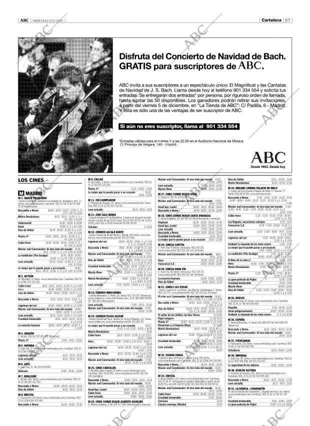 ABC MADRID 03-12-2003 página 67