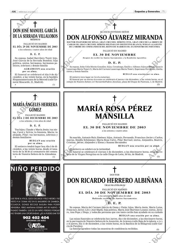 ABC MADRID 03-12-2003 página 75
