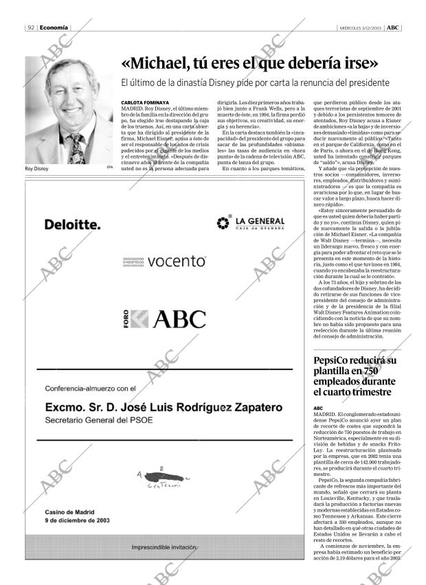 ABC MADRID 03-12-2003 página 92