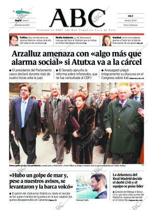 ABC MADRID 04-12-2003 página 1
