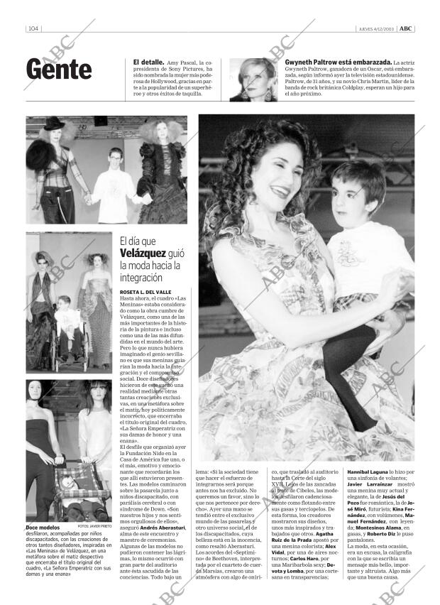 ABC MADRID 04-12-2003 página 104