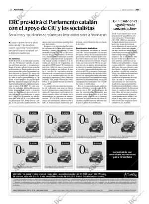 ABC MADRID 04-12-2003 página 20