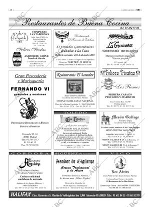 ABC MADRID 04-12-2003 página 26