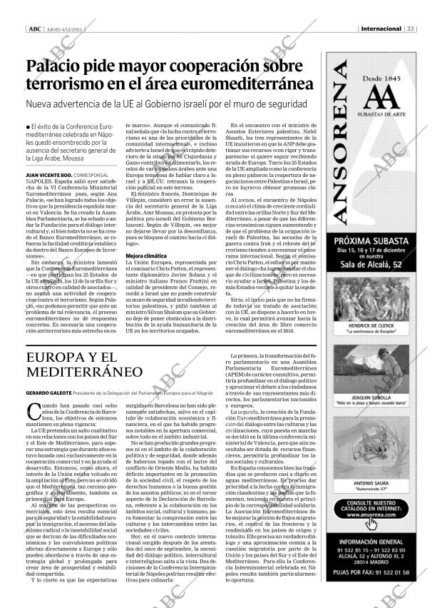 ABC MADRID 04-12-2003 página 33