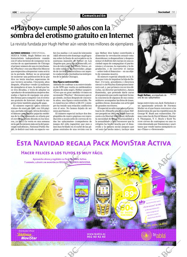 ABC MADRID 04-12-2003 página 55