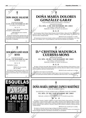 ABC MADRID 04-12-2003 página 73