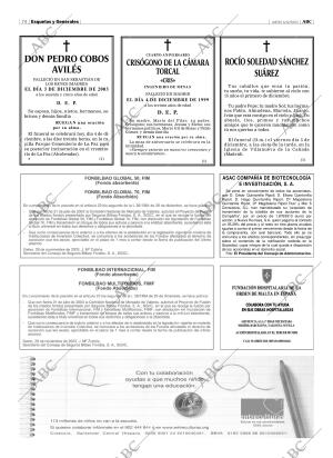 ABC MADRID 04-12-2003 página 74