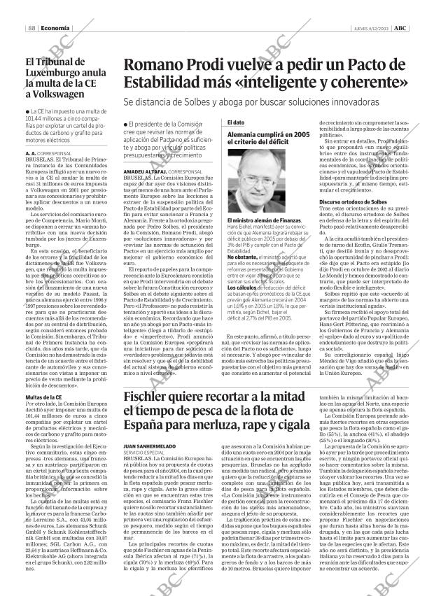 ABC MADRID 04-12-2003 página 88