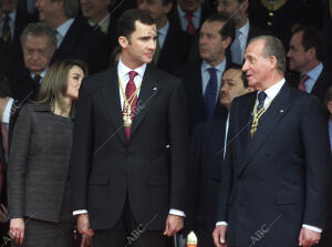 Celebración del XXV Aniversario de la Constitución en el Congreso de los...