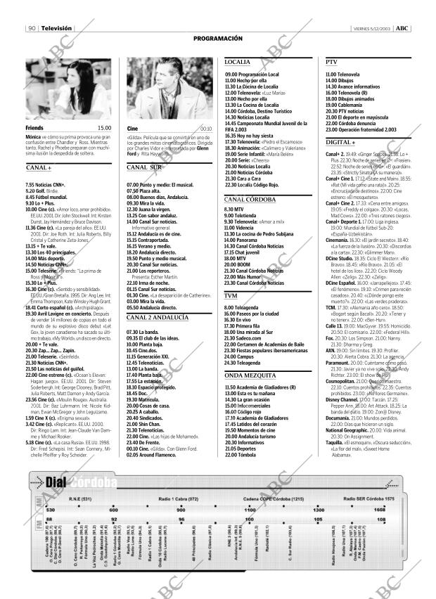 ABC CORDOBA 05-12-2003 página 90