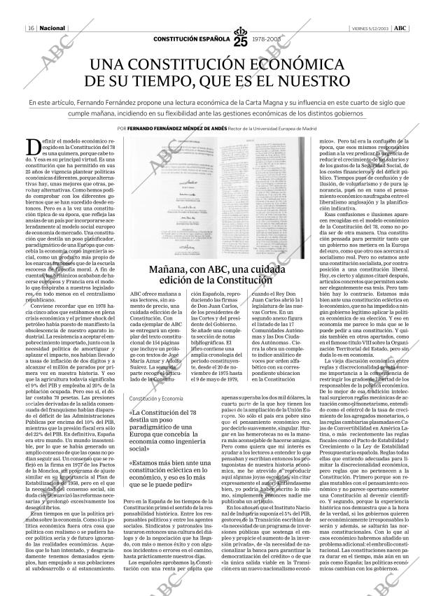 ABC MADRID 05-12-2003 página 16