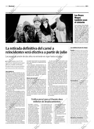 ABC MADRID 05-12-2003 página 22