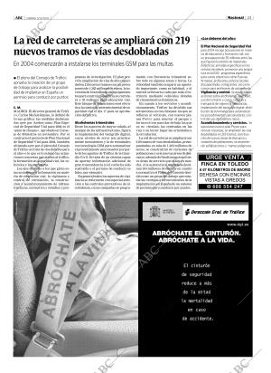 ABC MADRID 05-12-2003 página 23