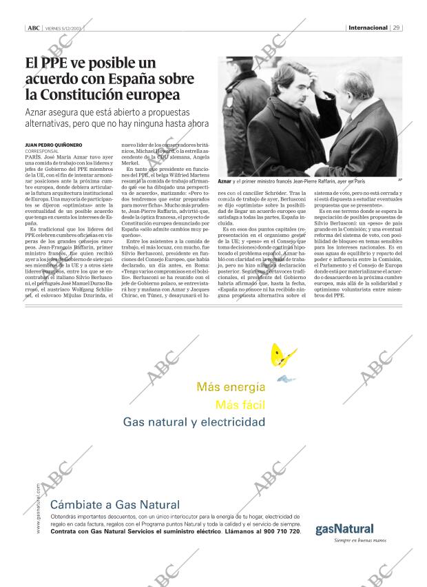 ABC MADRID 05-12-2003 página 29