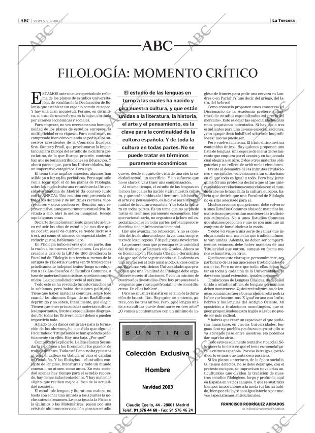 ABC MADRID 05-12-2003 página 3