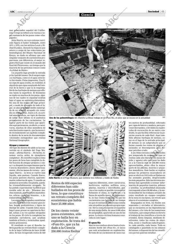 ABC MADRID 05-12-2003 página 49