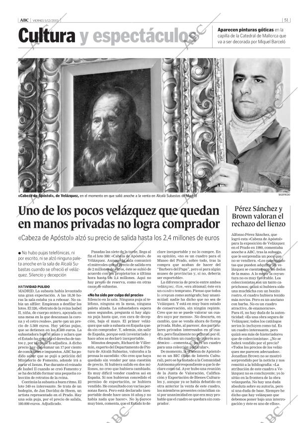 ABC MADRID 05-12-2003 página 51