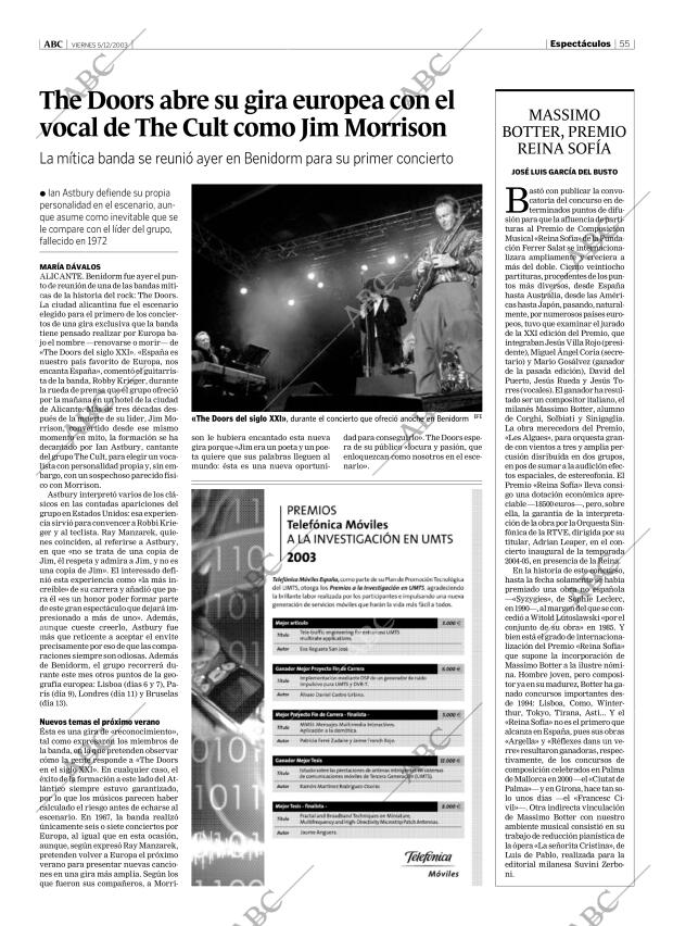 ABC MADRID 05-12-2003 página 55
