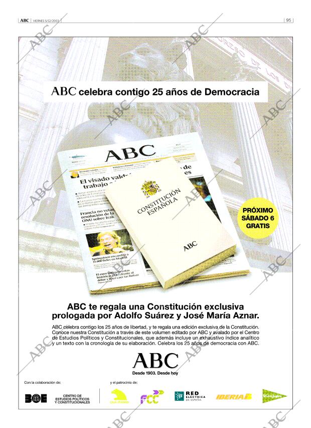 ABC MADRID 05-12-2003 página 95