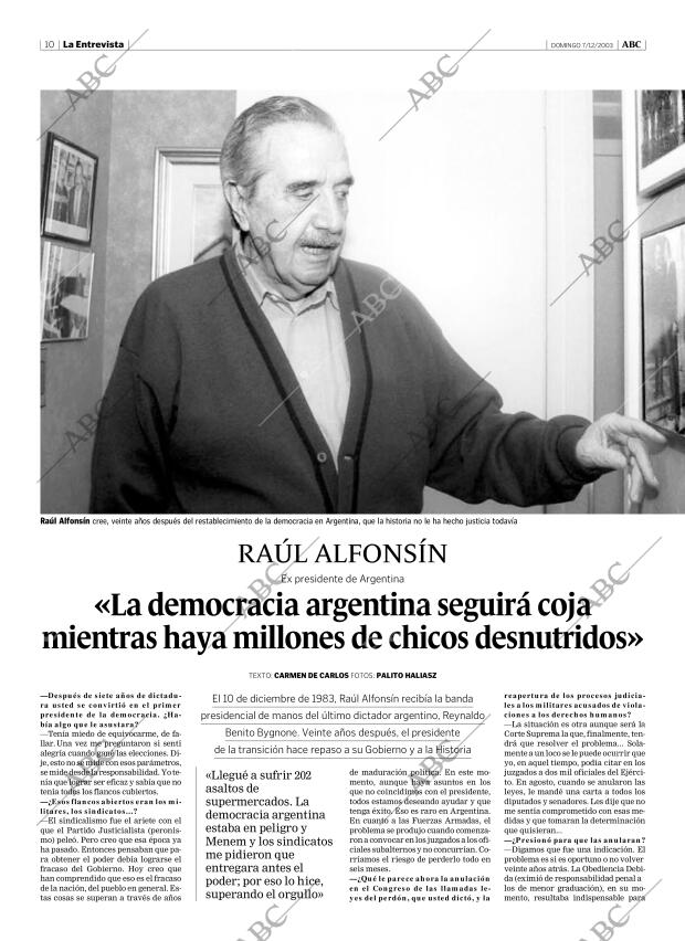 ABC MADRID 07-12-2003 página 10