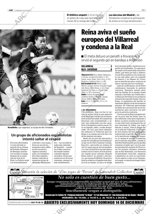 ABC MADRID 14-12-2003 página 95