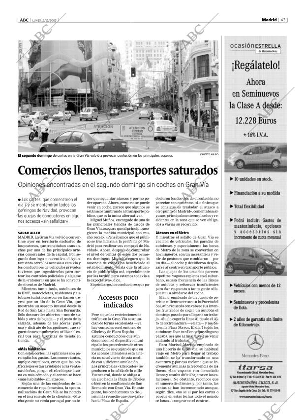 ABC MADRID 15-12-2003 página 43