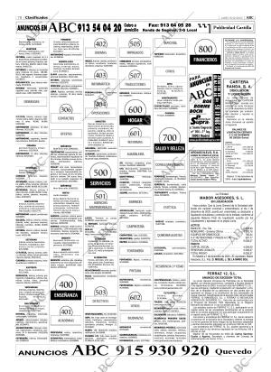 ABC MADRID 15-12-2003 página 78