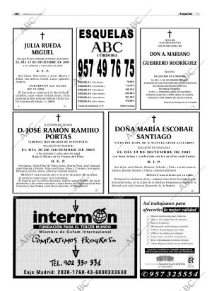 ABC CORDOBA 21-12-2003 página 75
