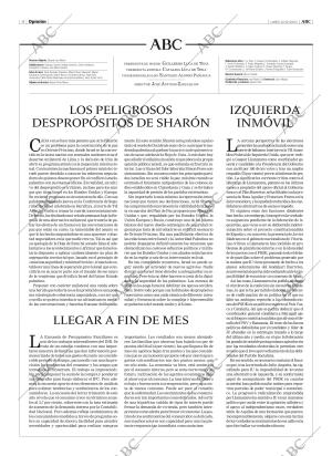 ABC MADRID 22-12-2003 página 4
