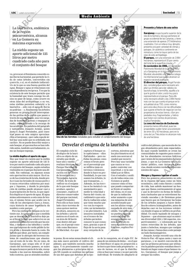 ABC MADRID 22-12-2003 página 51