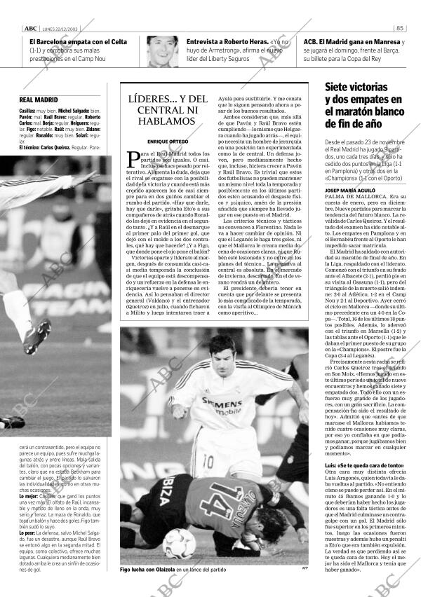 ABC MADRID 22-12-2003 página 85