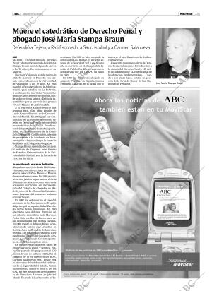 ABC MADRID 27-12-2003 página 23