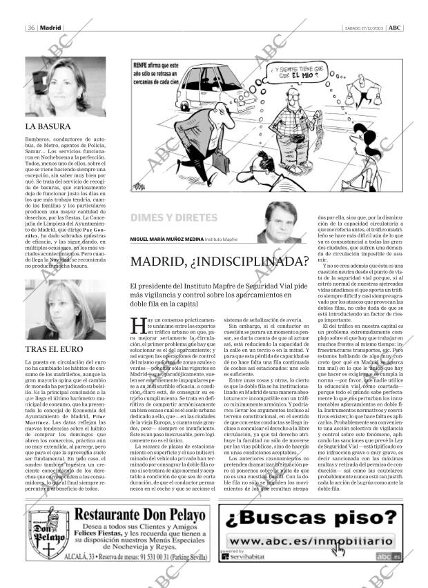 ABC MADRID 27-12-2003 página 36
