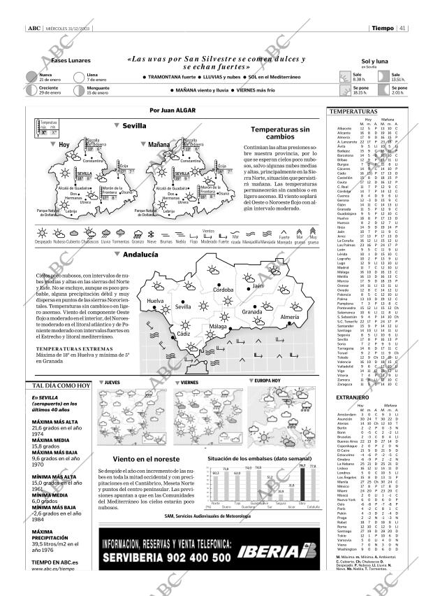 ABC SEVILLA 31-12-2003 página 41
